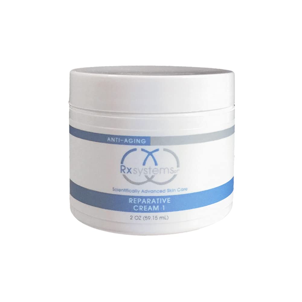 PF Reparative Cream 1, Anti-Aging Cream for Sensitive Skin, with 5% Glycolic Acid