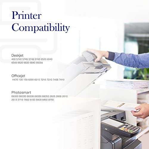 Valuetoner Remanufactured Ink Cartridge Replacement For Hp 94 C9350Fn C8765Wn For Officejet 150 100 H470 9800 7310 7210, Deskjet 460, Psc 1610 2355 Printer (Black, 2 Pack) #TOP2