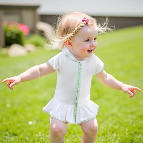 Image of Girls Hooded Terry Coverups One Piece Swimsuits Beach Stripe Trim Zip Up Fly Sleeve Swim Cover Up Swimwear