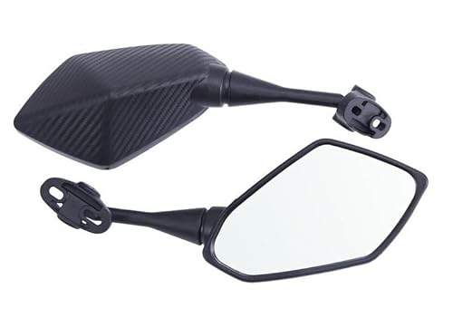 �ăo�C�N �~���[ �X�Y�L�ɓK������ GSX600/750F�ɓK������ SV650 �ɓK������ SV1000 �ɓK������ SV1000S �ɓK�����铁�ɓK������I�[�g�o�C�o�b�N�~���[ �o�C�N�~���[(Carbon)
