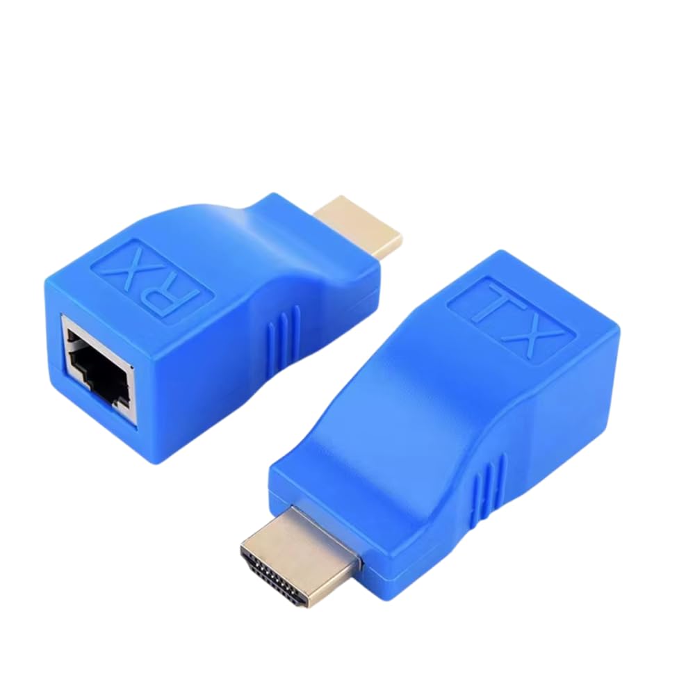 Maizic Smarthome HDMI Extender by cat-5e/6 cable | HDMI to RJ45 Network Cable Extender | Support Up to 30M/98Ft Video and Audio for Hdtv-image-44