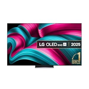 LG OLED83C54LA 83-Inch OLEDevo AI 4K UHD Smart TV, (α9 AI Processor Gen7, Dolby Atmos, Freeview Play and Amazon Alexa, 120Hz) [Model 2025]