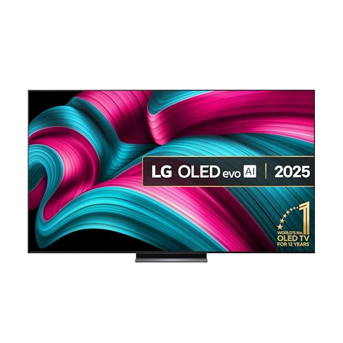 LG OLED83C54LA 83-Inch OLEDevo AI 4K UHD Smart TV, (α9 AI Processor Gen7, Dolby Atmos, Freeview Play and Amazon Alexa, 120Hz) [Model 2025]