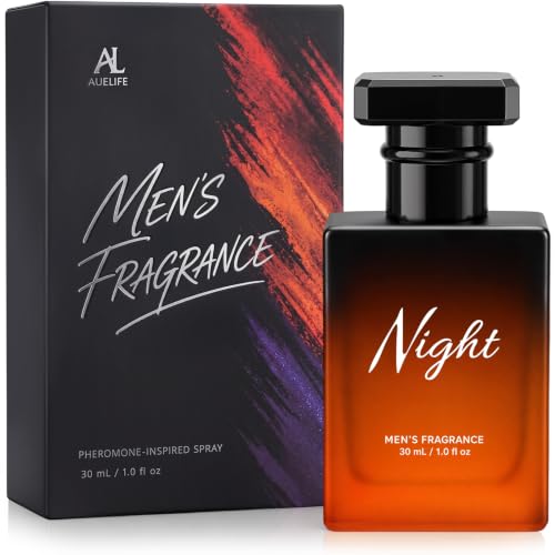 Auelife Night Pheromone Cologne for Men, Long-Lasting Perfume, 30mL/1 Fl Oz