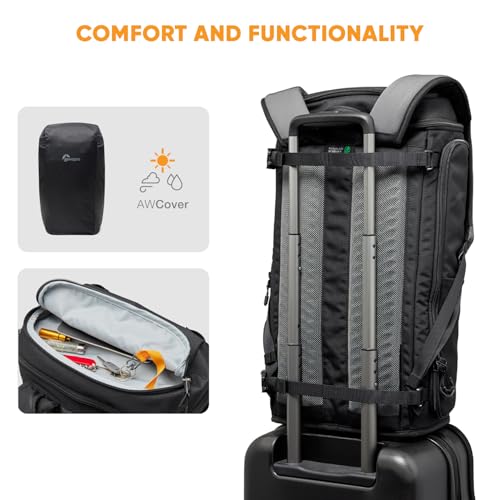 Mochila Lowepro ProTactic Lite 250 de 30L para cámara y portátil 16 5