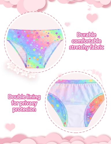 Image of Girls Rash Guard Swimsuit Two Pieces Adorable Swimswear Quick Dry Bathing Suit Long Sleeve