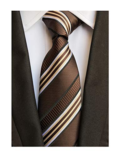 Men's Gingham Check Stripe Ties Pattern Business Formal Designer Neckties 3.15"