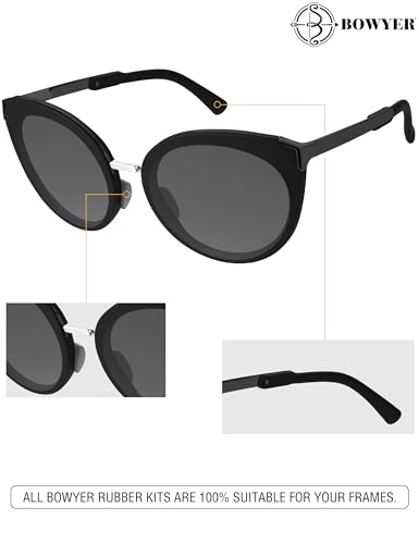 Image of Bowyer 1 Pair Replacement NosePads Compatible with Oakley Frogskins Range /Frogskins Range XL /Top Knot /HSTN /Wildrye /Sielo
