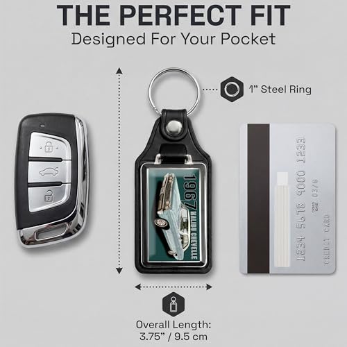 Image of Brotherhood Car Key Chain for Chevelle - Classic Models Keychain for Men and Women Gift Key Ring