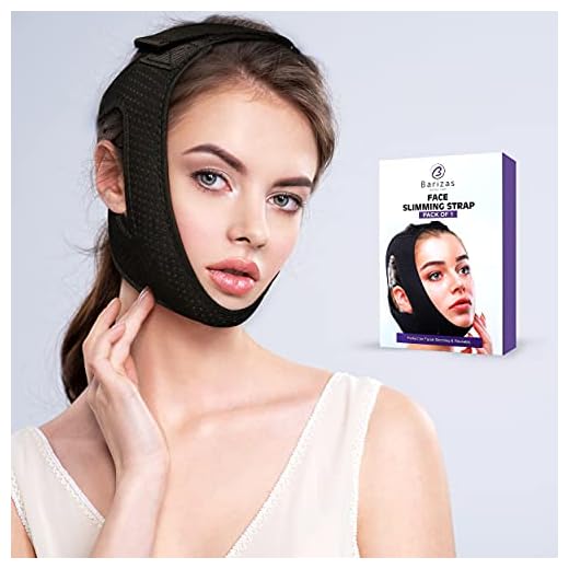 Face Slimming Strap Reusable Double Chin Reducer Adjustable Antiaging Face Lift Extra Grip Anti-wrinkle Face Slimmer V Line Face Lifting Mask Chin Strap - Black