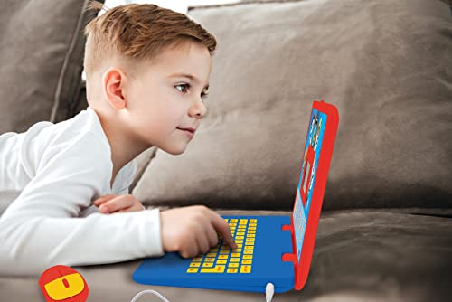 LEXIBOOK, Paw Patrol, Educational and Bilingual Laptop in English/Slovenian, Toy for children with 124 activities to learn - Image 3