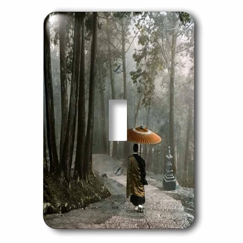 3dRose LSP_246680_1 interrupteur simple Zen bouddhiste - 2