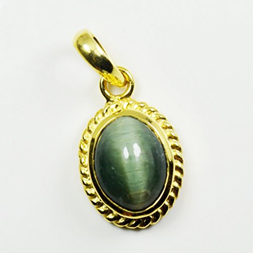 Pendentif œil de chat naturel 5 carats le cadeau idéal pour elle