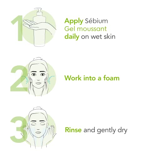 Bioderma - Sébium Foaming Gel - Body And Face Cleanser And Makeup Remover - Face Wash For Combination To Oily Skin, 6.76 Fl Oz (Pack Of 1) #TOP6