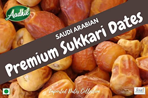 Aadhil Arabian Sukkari Dates Imported Madina Khajoor - Premium Sukkari Harvest from Saudi Arabia Dry Dates - 5 Kg (B09HYSGC14) Amazon Price History, Amazon Price Tracker