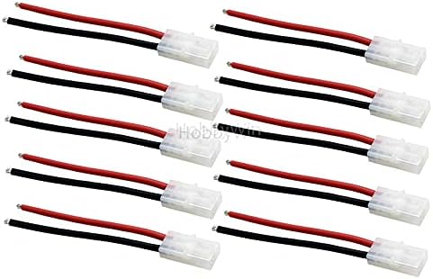 KET-2P Female P-to-S Plug Line 10pcs for RC Model Vehicle Aircraft Battery Motor Power Connection