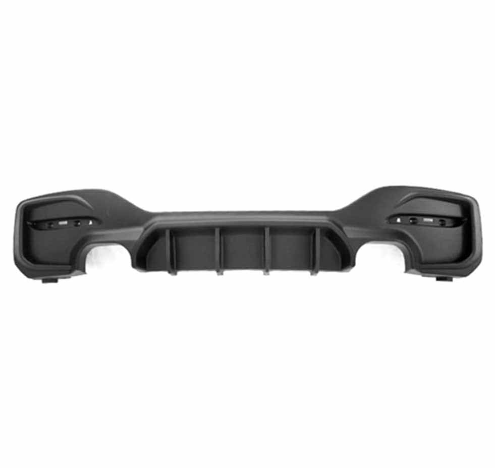 Auto Diffusore Paraurti Posteriore per B-MW 1 Series F20 2015-2020, ABS Paraurti Posteriore Diffusore Labbro Inferiore Spoiler Splitter Copertura Kit Corpo