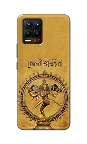 Image of PRINTFIDAA Lord Shiva As Nataraj Printed Designer Hard Case for Realme 8 / Realme 8 Pro Back Cover -(e) RPM1004