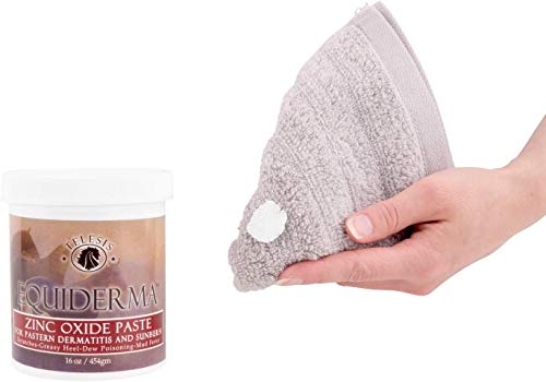 Equiderma (Pacote com 2) pasta de óxido de zinco de 473 ml para dermatite pasterina e queimaduras so