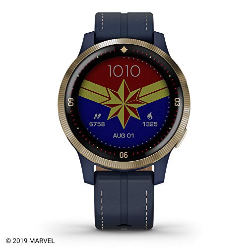 Garmin Legacy Hero Series, Marvel Captain Marvel Inspired Premium Smartwatch, Includes a Captain Marvel Inspired App… - Image 3