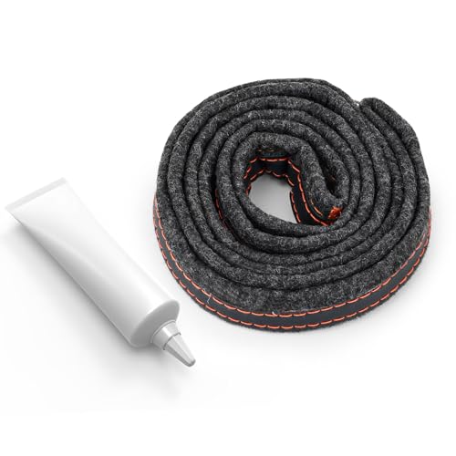 Upgrade 280114 W10116343 W10166807 Dryer Felt Drum Seal Kit Replacement for Whirlpool Kenmore Maytag KitchenAid dryers drum felt GEW9200LL1, W10166807, 1065278, 280114VP, 3403265, 697694