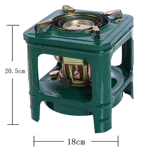 Réchaud à kérosène portable multi-combustibles avec 8 mèches pour camping - 3