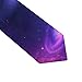 VAFZASC Ties for Men Boys Wedding Dance Prom, Fashion Skinny Neck Tie Funny Purple Galaxy Cat