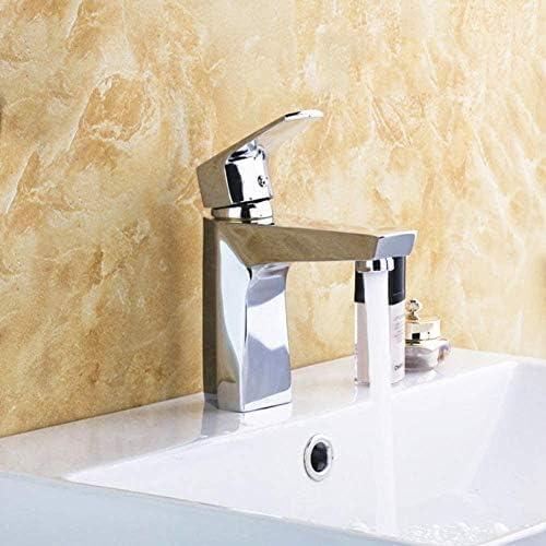 キッチン用蛇口 クロームポリッシュ 浴室用蛇口 ソリッドブラス製 シンク用ミキサータップ ストリームスパウト クロームブラス製ウォー