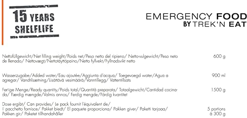 TREK'N EAT TREK'N EAT Rührei mit Zwiebeln | Haltbare Notfallnahrung Lebensmittel – Bild 4
