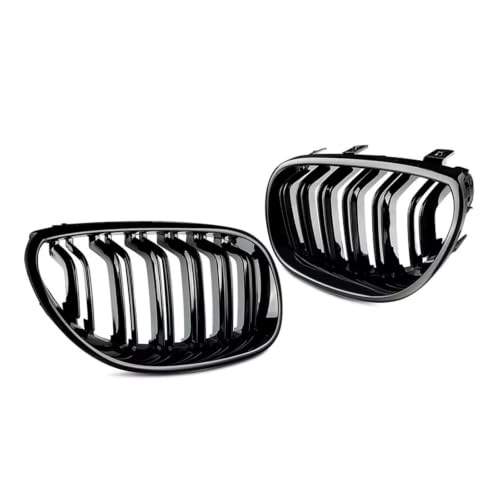 Rejilla de riñón de doble listón para parachoques de BMW E60 y E61 (2003-2010) 5