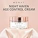 MONAT Night Haven Crème – Intensive Hydrating Moisturizer for Face – Nighttime Repair Cream for Plump & Youthful Skin – Anti Aging Night Cream – Natural Night Cream with Shea Butter & Avocado Oil