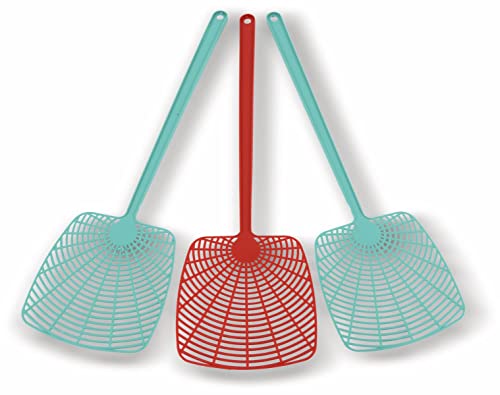 Preisvergleich Produktbild Flyswatter Fliegenklatsche Kunststoff 3p. BLT-3
