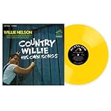 Country Willie His Own Songs - Exclusive Limited Edition Yellow Colored Vinyl LP -  Willie Nelson, LP Record