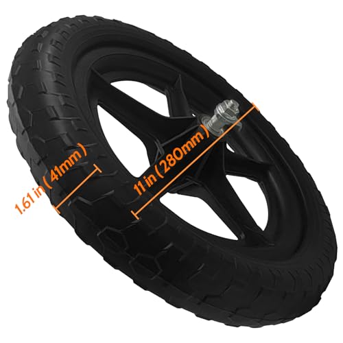 1 Pair 11 inch Balance Bike Replacement Wheel 11 Inch Non