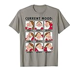 marilyn monroe zitate freundschaft 17PRIN00398A-003 Disney Schneewittchen Grumpy Aktuelle Stimmung Paneel T-Shirt