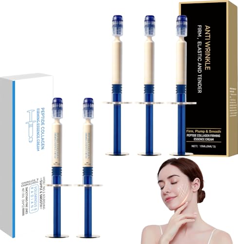 Formula delicata sulla pelle, adatta a tutti i tipi di pelle: la formula delicata e delicata sulla pelle con peptide essence cream e collagene peptide è adatta a tutti i tipi di pelle e previene i disturbi della pelle. Già una sola applicazione idrata a lungo e garantisce una sensazione di freschezza sulla pelle.
