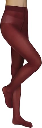 Annes Styling Womens Tights 40 Den Semi-Opaque Matte, Comfortable Office Wear, Durable Microfiber Pantyhose