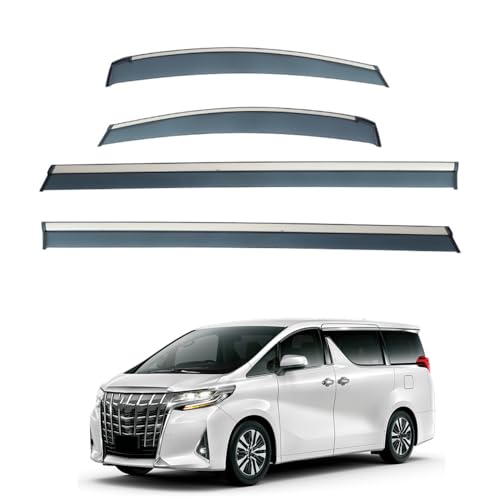 Pare-pluie pour Toyota Alphard, éliminez la buée et les bruits de vent en vitre entrouverte