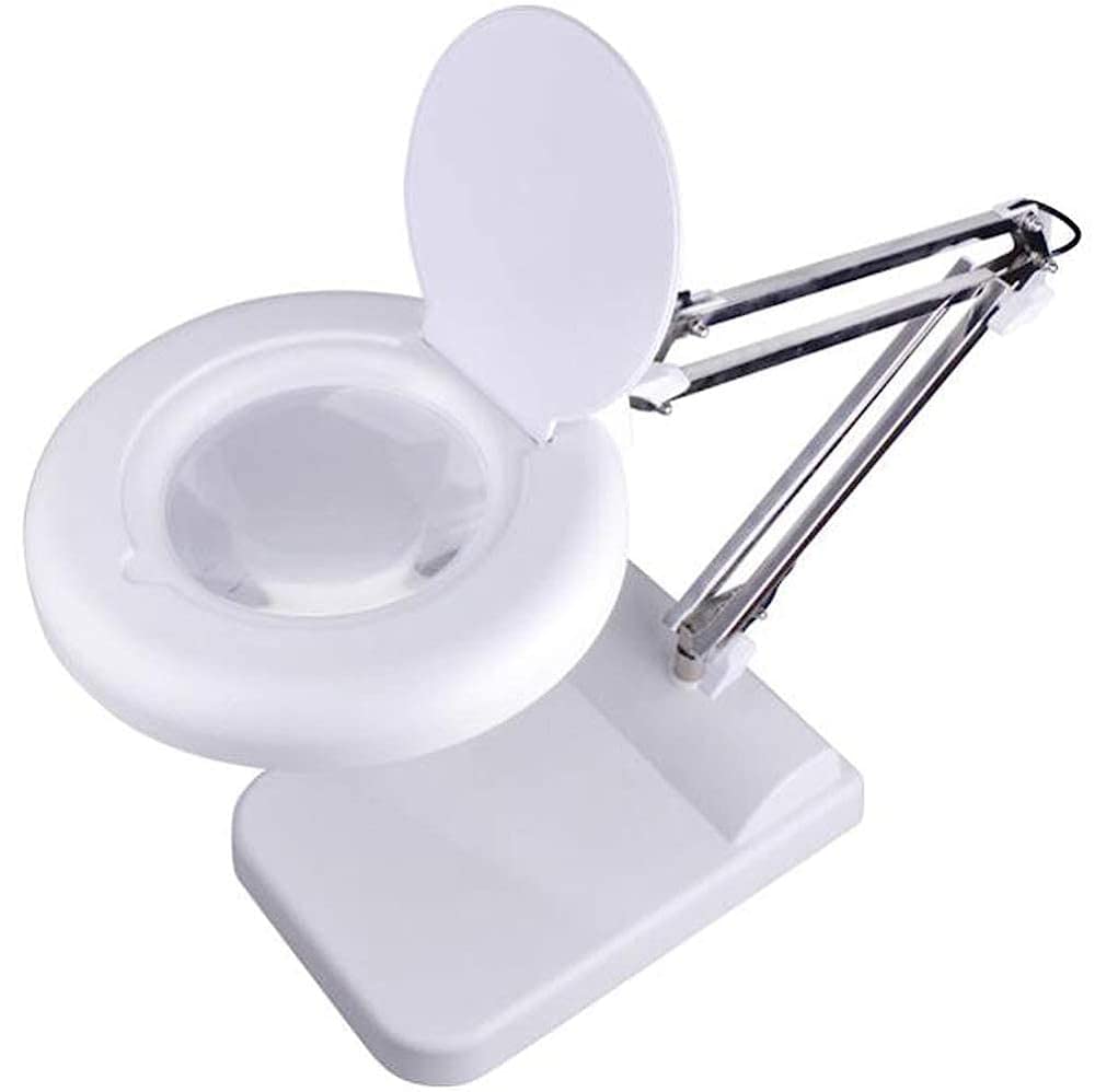 Lupas, lámpara de Escritorio con luz LED, Brazo Ajustable, Lupa, Lente HD, Plegable, para Personas Mayores, Lectura, ingeniería electrónica.