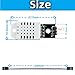 MTDELE 3Pcs DHT22 Digital Temperature and Humidity Sensor AM2302 Module Replace SHT11 SHT15 Compatible with Arduino Electronic DIY