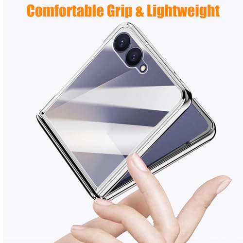 Coque Samsung Z Flip 7 transparente pour un usage quotidien mains libres
