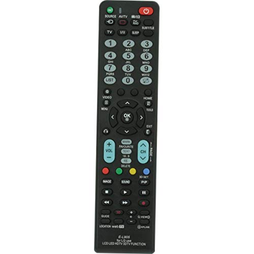 Controle Remoto Universal TV LCD, Santana Centro, 026-9892, Pacote de 1