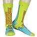Hyp Scooby-Doo Socks Men's Scooby Character 5-Pack Knit Mid-Calf Crew Socks Shaggy Mystery Machine Shoe Size 6-12