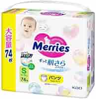 【新品未開封】Merries S 74枚 4パック Amazon.co.jp: 花王 メリーズ エアスルーパンツ Sサイズ 74枚