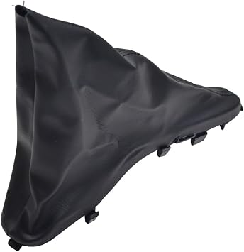 Leather Hand Brake Boot Cover for Mini Cooper R50 R52 R53 2001-2008 | Parking Brake Gaiter Replacement Black