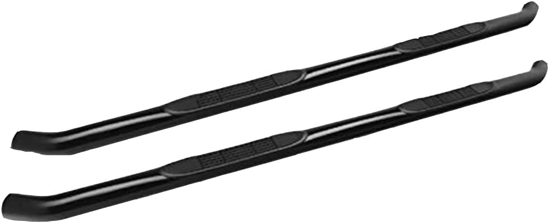 S&T Racing Black 3" HD Steel Side Step Nerf Bars Boards Compatible with 2007-2018 Chevy Silverado/GMC Sierra Crew Cab