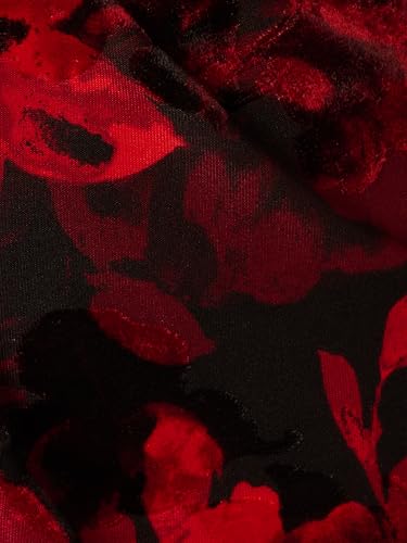 Image of Adrianna Papell Burnout Velvet Sheath Dress