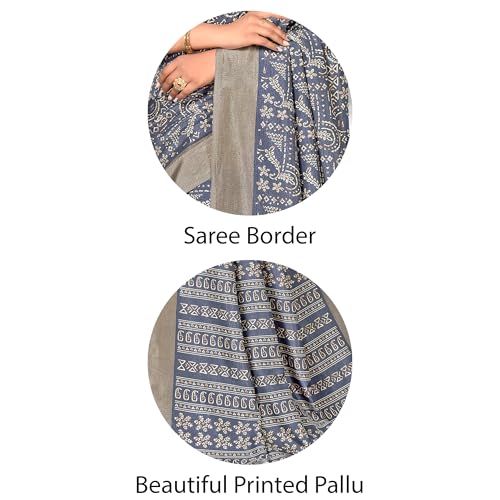 Image of Vimla Women's Kanjivaram Silk Uniform Saree and Unstitched Blouse Piece | Office School Uniform Saree For Women | Sari for Women