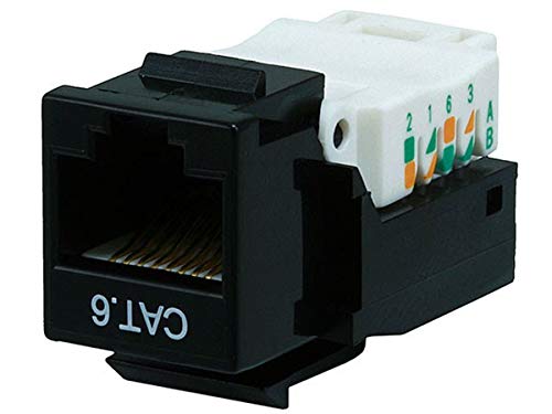 Conector Keystone Cat5e Monoprice RJ-45 sin herramienta miniatura 1