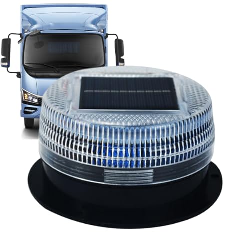 Luz de advertencia solar magnética para averías en carretera y obras